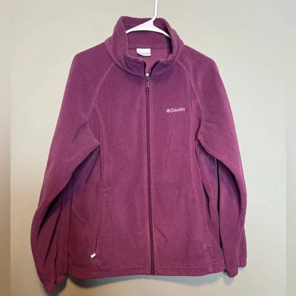 Columbia‎ Women’s Full Zipper Fleece Jacket Size 1X - Picture 1 of 6